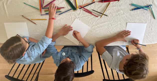 Ateliers créatifs pour les jours de pluie